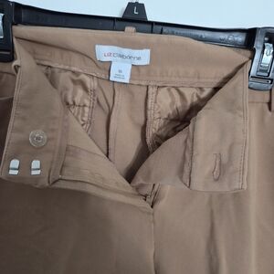 Liz Claiborne Women Tan Pants Size 16